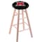 Holland Bar Stool Co Maple Bar Stool, Natural Finish, Miami (OH) Seat RC30MSNat - alternate 1